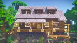 Minecraft | How to Build a Lake Mansion