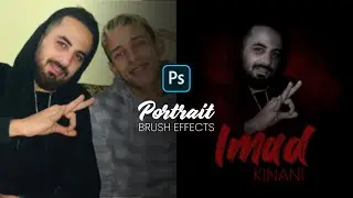 How to create a photoshop portrait brush effects tutorial - 2021