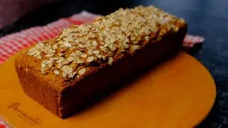 Weight Loss Oat Bread Recipe 🍞 NO FAT, FLOUR, Kneading ❗