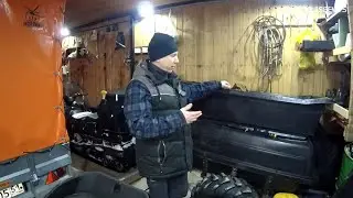 обзор волокуш для снегохода ОТТЕР, ЦЕНТРПЛАСТ и ПАНЦЕРЬБОКС