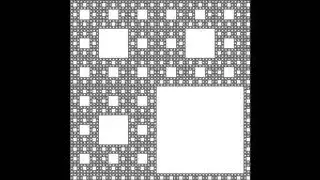Sierpinski Carpet Zoom (1 HOUR)