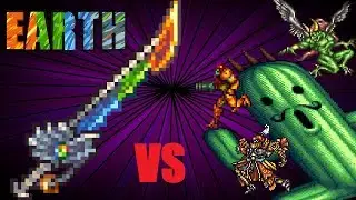 massive earth vs joost mod bosses ll giant cactus boss ll calamity mod vs joost mod ll terraria