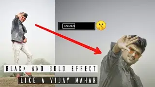 Vijay mahar black and gold tone || 2k20 version || #EditorKing