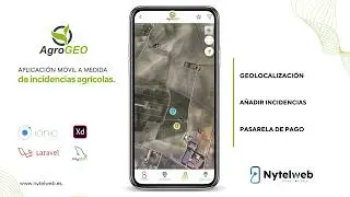 Aplicación móvil a medida: Incidencias agrícolas - Nytelweb