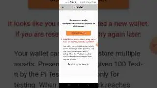 Pi network Generate wallet/pi wallet/pi testing wallet