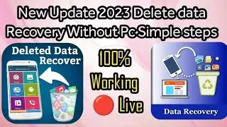 How To Recover Data After Factory Reset || How To Recover Deleted Data After Phone Reset 2023
