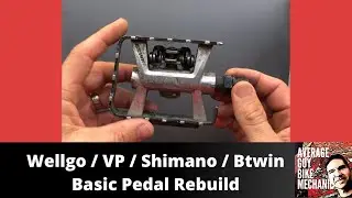 Basic Wellgo / VP / Btwin / Shimano Pedal Rebuild