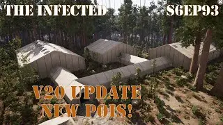 Exploring New POIs in The V20 Update! | The Infected Gameplay, Let's Play S6EP93