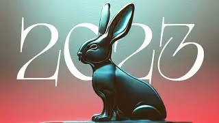 З новим роком. 5 гривень 2022 року "Рік Кролика (Кота).