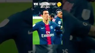 Best Free Kick Goals 🔥 Who scored better? 😱 Cristiano Ronaldo, Angel Di Maria, Lionel Messi #Shorts