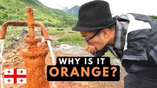 WINE ICE CREAM and ROADSIDE MINERAL SPRINGS? (GEORGIAN MILITARY HIGHWAY 🇬🇪)