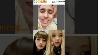 Blackpink Lisa kisses Rose on Omegle Prank