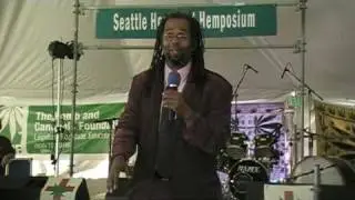 Comedian Ngaio Bealum - Seattle Hempfest 2009