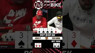 Eric Perssons vs Yoh Viral PT2 $443K Pot ♠ Live at the Bike!
