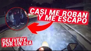 CASI ME ROBAN EN MI PRIMER DIA COMO REPARTIDOR