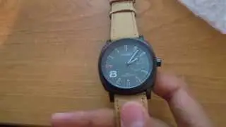 Часы Curren обзор, посылка с сайта eBay.com