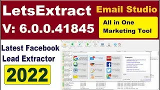 Facebook Extractor - latest facebook lead extractor 2022 - LetsExtract V: 6.0.0.41845