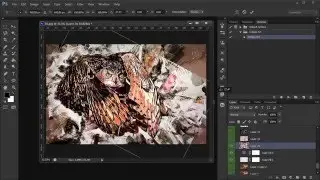 Collage Art Photoshop Action Tutorial