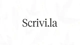 Prendi appunti con Scrivi.la