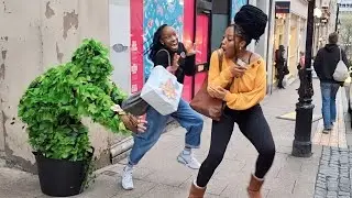 Crazy jumps and scares: Bushman Prank