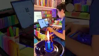 Study With Me Until The Candle Dies