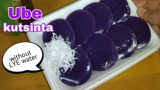 How to make Ube kutsinta without LYE water @cookingalazen