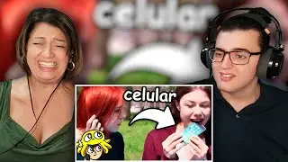 vendo vídeos estranhos na internet [