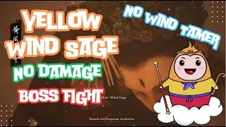 Yellow Wind Sage - Hard Mode - No Damage Boss Fight Challenge