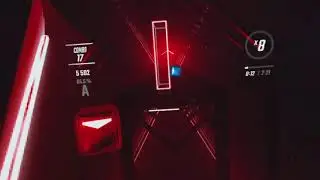 Beat saber on expert because why not
