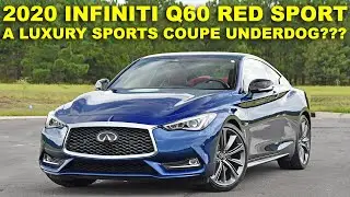 2020 Infiniti Q60 Red Sport 400 - Good Value & Performance With Unique Looks - Test Drive Review