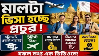 Malta Work Visa 2026: Jobs, Salary||How to Apply from Abroad