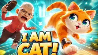 I TURNED INTO A CAT?! 😱 Funny Cat Adventure Game! - I Am Cat VR Gameplay 