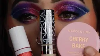 testing new Makeup face product's