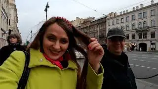 Гуляем по Санкт-Петербургу. Санкт-Петербург. Невский проспект. Встреча с подписчиком с Москвы