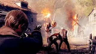 Resident Evil 4 Remake Demo Gameplay (i7-7700 + gtx 1660ti) | +60fps