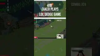 Faker Plays Lol Dodge Game a League of Legends Warmup toll #shorts
