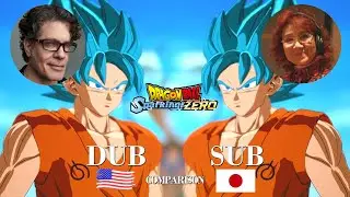 DUB VS SUB Dragon Ball Sparking Zero Comparison