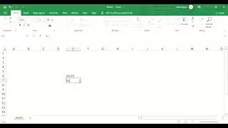 Font size in excel 