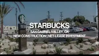 Starbucks New Construction Net lease Investment | El Monte, CA