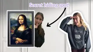 Hiding from my sister in a spot you would never believe! Stay tuned! THINGS GO WRONG