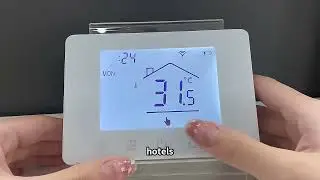 BG02 RF plus WiFi wireless thermostat for gas boiler