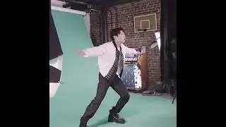 Jungkook froze mid-dancing when they told him it's perfect and they got the part that they wanted