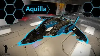 Space Engineers, Aquila Interceptor Cinematic Ship Showcase
