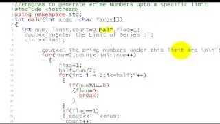 prime no in cpp programming