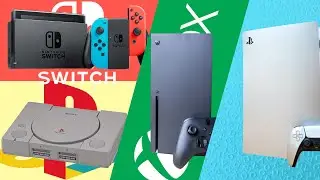 Evolution of Video Game Consoles - Xbox,Play station,Nintendo switch