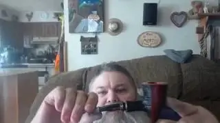 Briar Blade show a new artison pipe from Jason Mouton