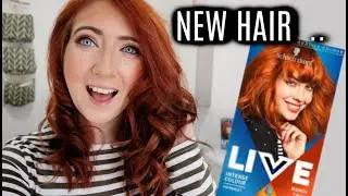 SCHWARZKOPF LIVE INTENSE MANGO TWIST 030 | DYING MY HAIR COPPER