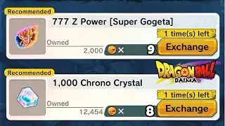 HOW TO GET DRAGON BALL DAIMA COINS FOR FREE ULTRA SUPER GOGETA & 1000 CHRONO CRYSTALS 🤩!!