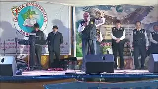 Policias Cristianos Cristopol en la ciudad de Pisco.