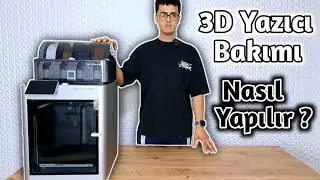 Bambu Lab X1C Combo Bakımı Nasıl Yapılır ?🔧 (Adım Adım Yazıcı Bakım Rehberi)... 